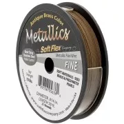 Fil cablé 21 brins 0.36 mm - Soft Flex Fine - Bronze x9m