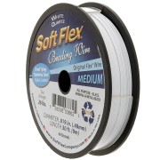 Fil cablé 49 brins 0.48 mm - Soft Flex Medium - Blanc x9m