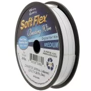 Fil cablé 49 brins 0.48 mm - Soft Flex Medium - Blanc x9m