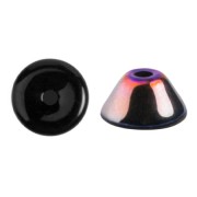 Perles en verre Konos® par Puca® 4x2 mm - Jet Sliperit x10g|raw }}