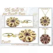 Arcos® par Puca® 5x10 mm - Frost Azurin x10g