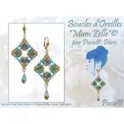 Arcos® par Puca® 5x10 mm - Frost Tangerine Mat x10g