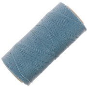 Bobine de fil ciré Linhasita pour micro macramé 0.5 mm - Bleu gris (549) x335m|raw }}