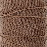Bobine de fil ciré Linhasita pour micro macramé 1 mm - Expresso (788) x168m