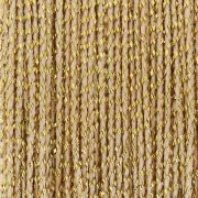 Bobine de fil Luxor fabrication italienne 0.5 mm - Beige - Doré x50m
