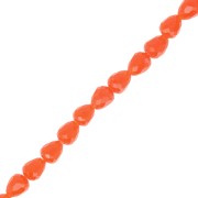 Perles poires en verre facetté  4x4mm - Hyacinth x43cm