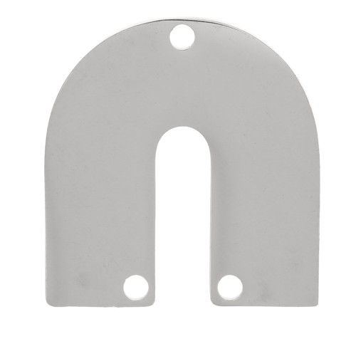 Intercalaire chandelier forme U 17x16 mm - Acier inoxydable 304 x1