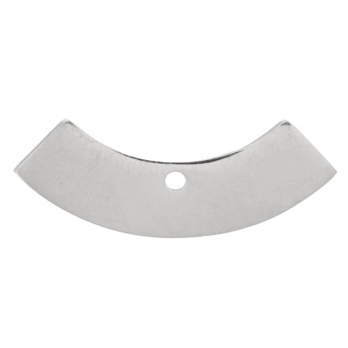 Pendentif demi-cercle 9x24 mm - Acier inoxydable 304 x1