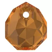 Pendentif PureCrystal 6436 Majestic Pendant 11.5 mm - Light Amber x1