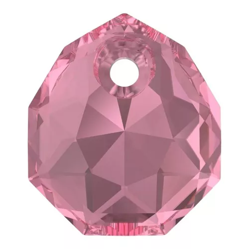 Pendentif PureCrystal 6436 Majestic Pendant 16 mm - Rose x1