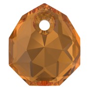 Pendentif PureCrystal 6436 Majestic Pendant 16 mm - Light Amber x1