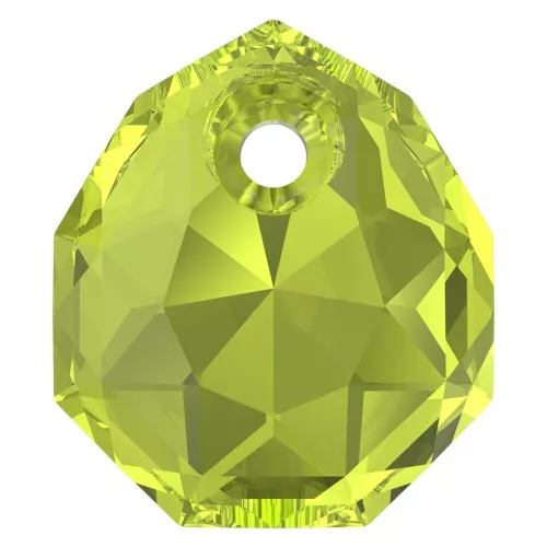 Pendentif PureCrystal 6436 Majestic Pendant 16 mm - Citrus Green x1