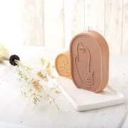 Moule pour bougie - 2 formes - Graine créative - Line Art x1