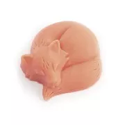 Moule pour fabrication de savon - Renard 7x6 cm - Transparent x1