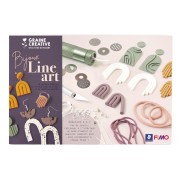 Kit de modelage Fimo - Bijoux Line Art|raw }}