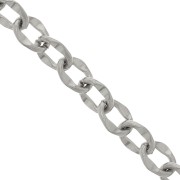 Chaîne maille fantaisie 7.1 mm - Acier inoxydable 304 x99cm