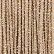 Bobine de fil Bliss Elastico fabrication italienne 1 mm - Sable - Doré x30m