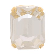 Cristal serti Aurora A4610 Step Cut Octagon 10x8 mm - Doré - Crystal x1|raw }}