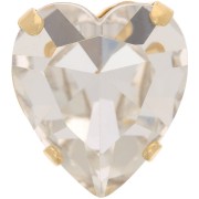 Cristal serti Aurora Coeur A4831 Antique Heart 15.5x14 mm - Doré - Crystal x1|raw }}