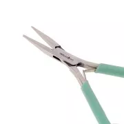 Pince plate à nez long et fin avec ressort 13 cm By Perles&Co - Mint x1