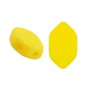 Perles en verre Paros® par Puca® 7x4 mm - Jonquil Opal Mat x10g