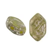 Perles en verre Paros® par Puca® 7x4 mm - Jonquil Opal New Picasso x10g