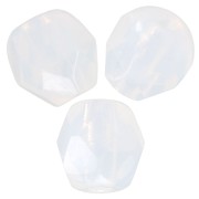 Facettes 3 mm White Opal  x50