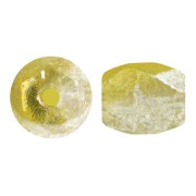 Perles en verre Baros® par Puca® 6x5 mm - Ice Slushy Pineapple x10g|raw }}