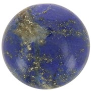 Cabochon rond 14 mm en pierre gemme - Lapis lazuli x1