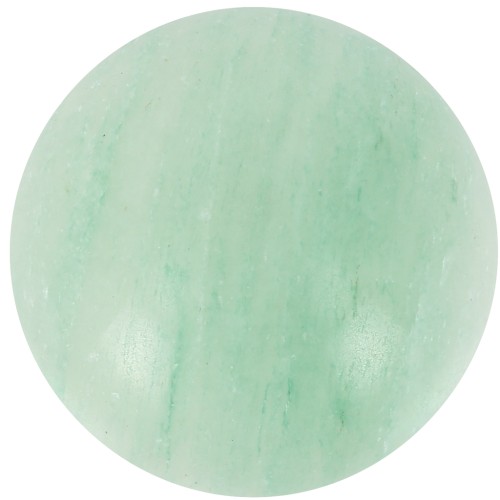 Cabochon rond 14 mm en pierre gemme - Aventurine x1