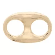 Intercalaire grain de café 20x13 mm - Doré x1