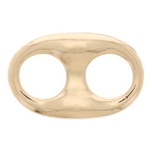 Intercalaire grain de café 20x13 mm - Doré x1