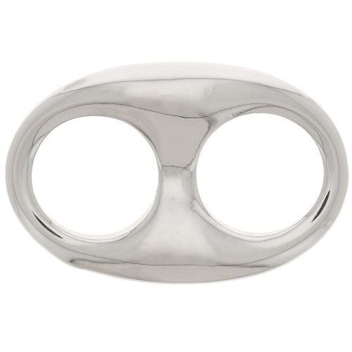 Intercalaire grain de café 22x14.5 mm - Rhodié x1