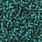 Rocaille Toho 11/0 TO11R27BD - Teal Silver Lined x8g|raw }}