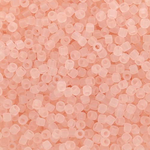 Rocaille Toho 15/0 TO15R11F - Transparent Rosaline Frosted x8g