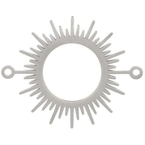 Intercalaire soleil évidé 17 mm - Acier inoxydable 304 x1
