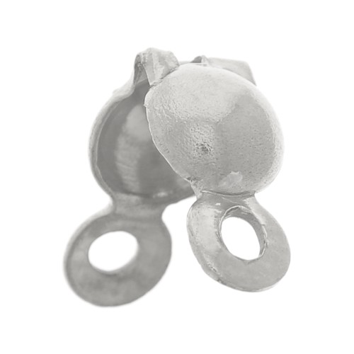 Cache noeuds 4 mm avec anneaux fermés - Acier inoxydable 304L x4