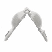 Cache noeuds 4 mm avec anneaux fermés - Acier inoxydable 304L x4