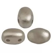 Perles en verre Samos® par Puca® 7x5 mm - Pastel Light Brown Coco x10g