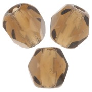 Facettes 4 mm Smoked Topaz  x50|raw }}