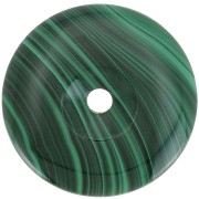 Donuts 40 mm pierre gemme - Malachite x1|raw }}