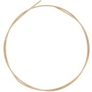 Fil semi-dur diamanté 1.27 mm en Gold filled (or laminé)  x50cm