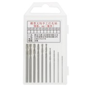 Set de forets pour bijouterie - 0.8 mm à 3 mm x10