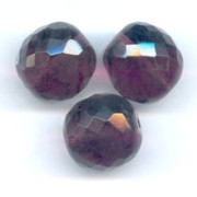 Facettes 14 mm Amethyst x4