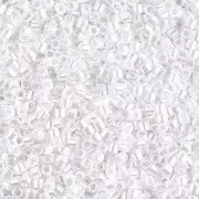 Miyuki Delica 10/0 DBM0201 - White Pearl Ceylon x8g