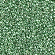 Rocaille Miyuki Duracoat 11/0 4214 - Galvanized Mint Green x8g|raw }}