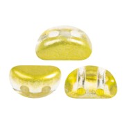 Perles en verre Kos® par Puca® 6x3 mm - Ice Slushy Pineapple x10g|raw }}