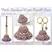 Support en polymère biodégradable à décorer par Puca® - Jules - 22x27 mm x1