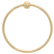 Bague spinner - bague anti stress - Taille 49 - Gold filled (or laminé)   x1|raw }}
