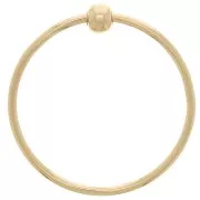 Bague spinner - bague anti stress - Taille 49 - Gold filled (or laminé)   x1